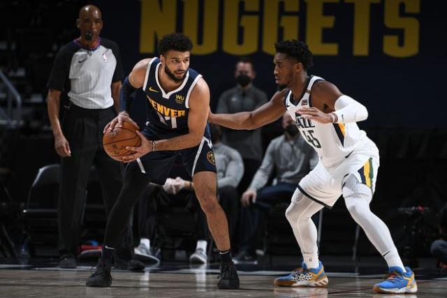 B体育数据中心-两人上双均砍30 掘金内部实力两极分化越发严重